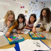 Kids at afterschool classes