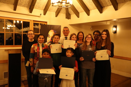 MLK Contest awards ceremony 