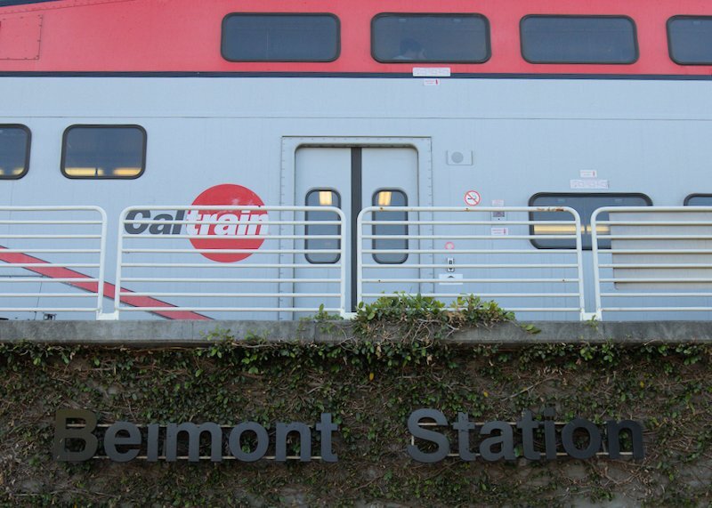 Belmont Caltrain Station