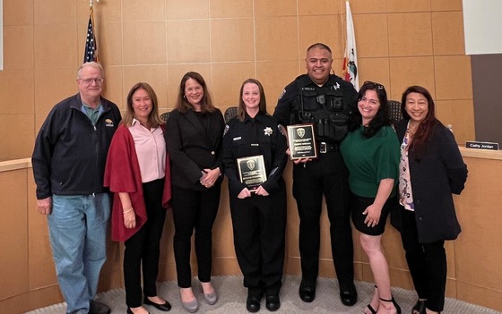 Officer of the Year at City Council