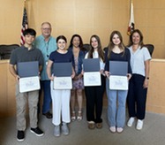 City Council with Summer Interns