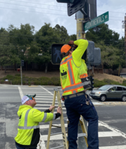 Replacing Pedestrian light 