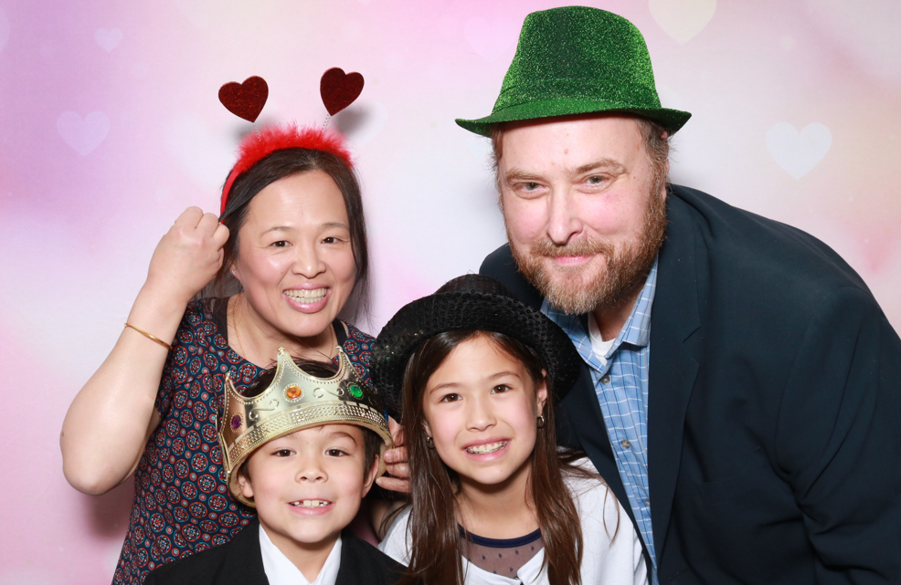 People at one of our dances taking a photo