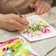 February painting class