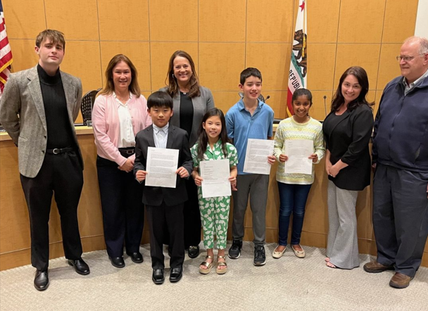 MLK Winners with City Council