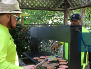 BBQ at PW open house