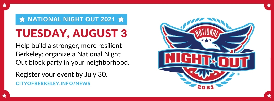 Register a National Night Out party for your neighborhood