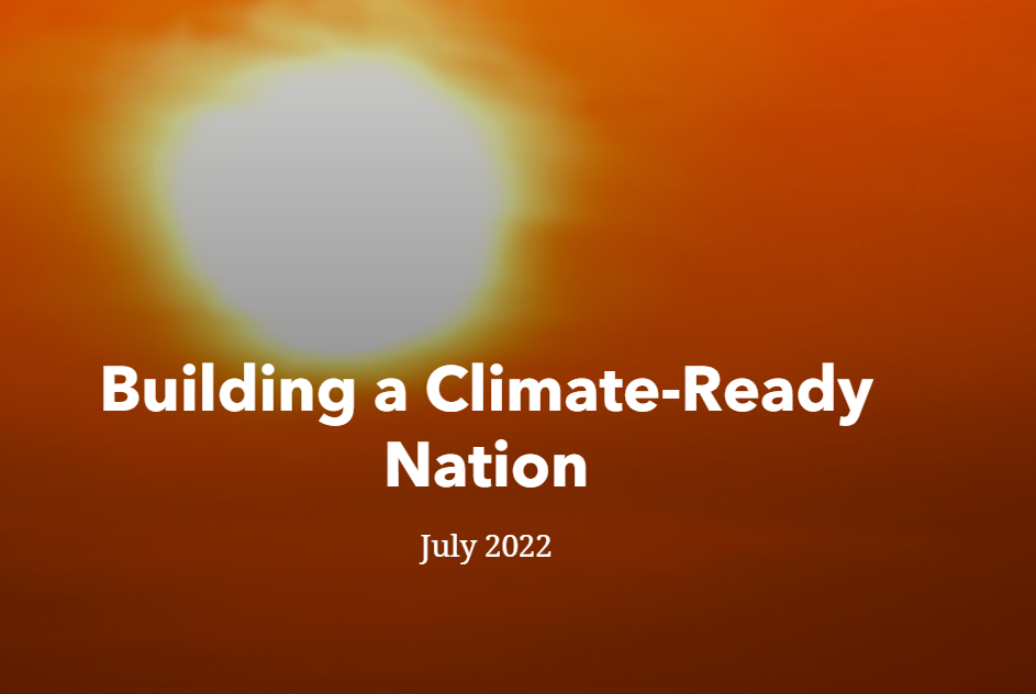 Building a Climate Ready Nation