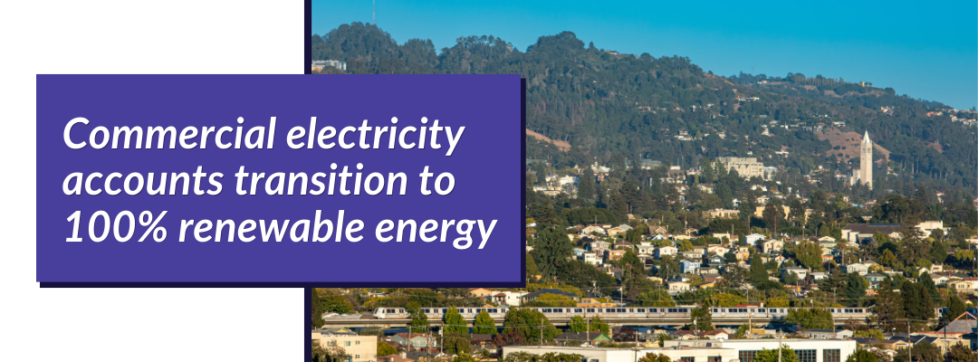 Solar, wind to power Berkeley businesses