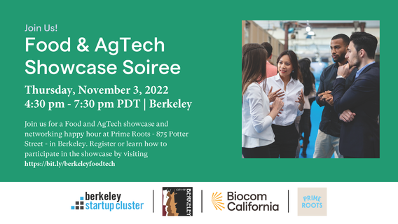 food & agtech soiree Nov. 22