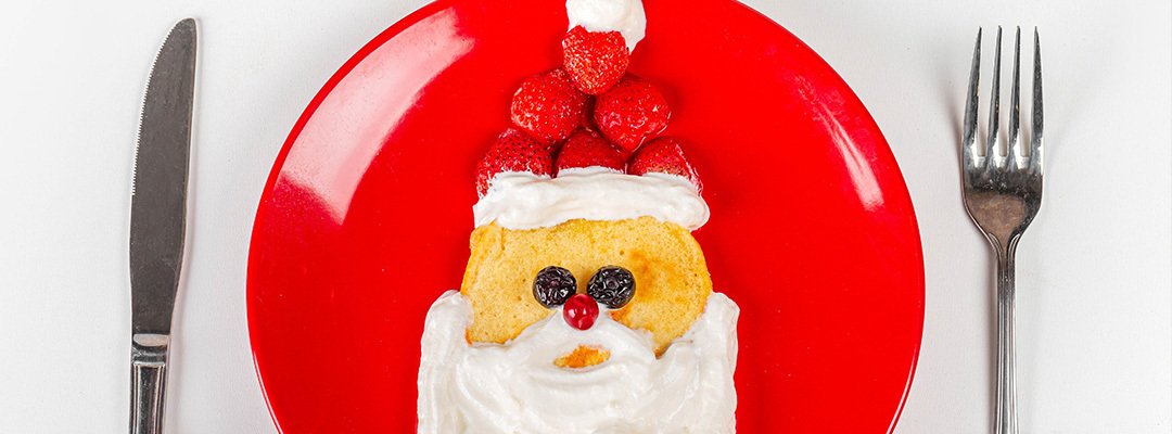 Santa pancakes