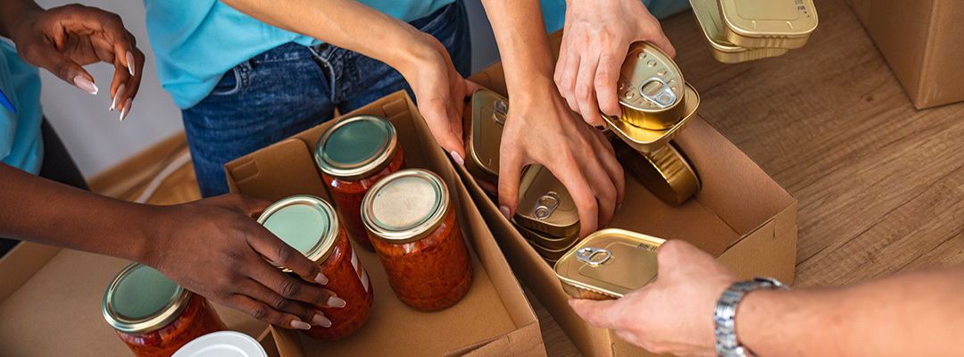 Holiday Food Drive box