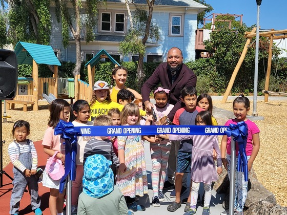 Ohlone Park Playground Ribbon Cutting 