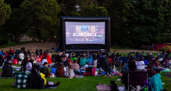 movie in the park