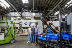 Levitree's 4th Street Warehouse with cofounders 