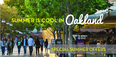 Summer is cool in Oakland