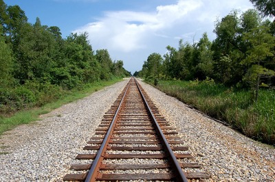 Tie replacement track work