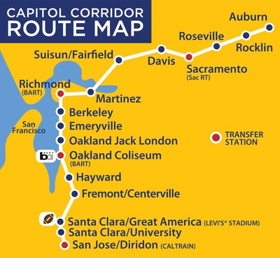 CC Route Map