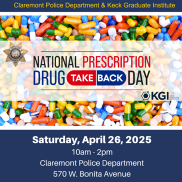 Drug Take Back Event Graphic 
