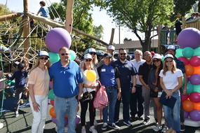 Lewis Park Playground Reopening 