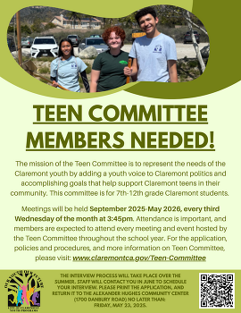 Teen Committee