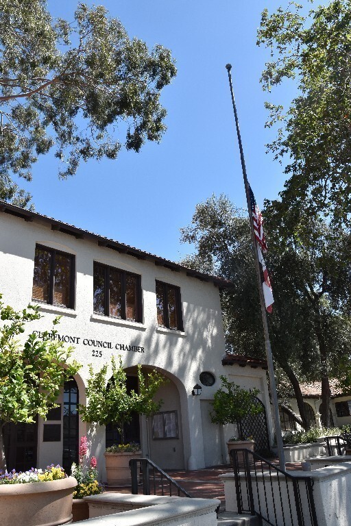 City Flags at Half Staff