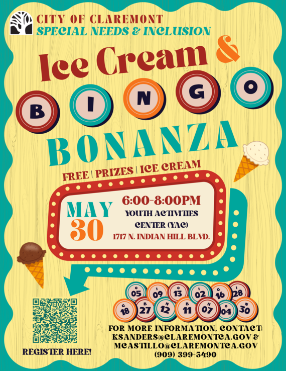Special Needs Ice Cream and Bingo 