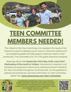 Teen Committee 