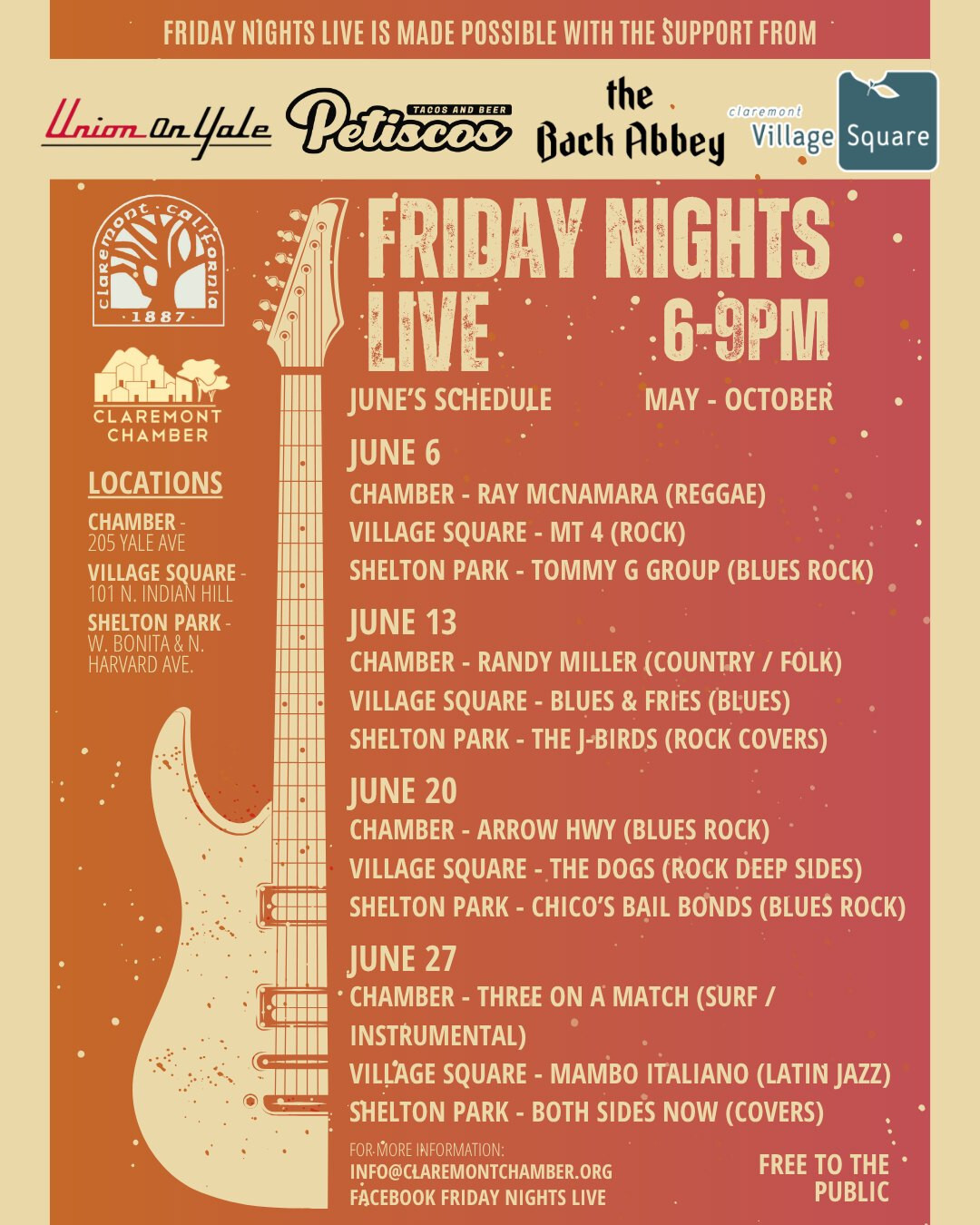 Friday Nights Live June 2025