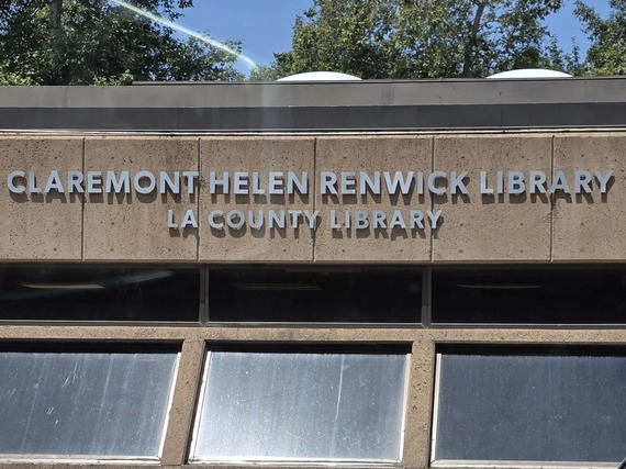 Helen Renwick Library Sign 