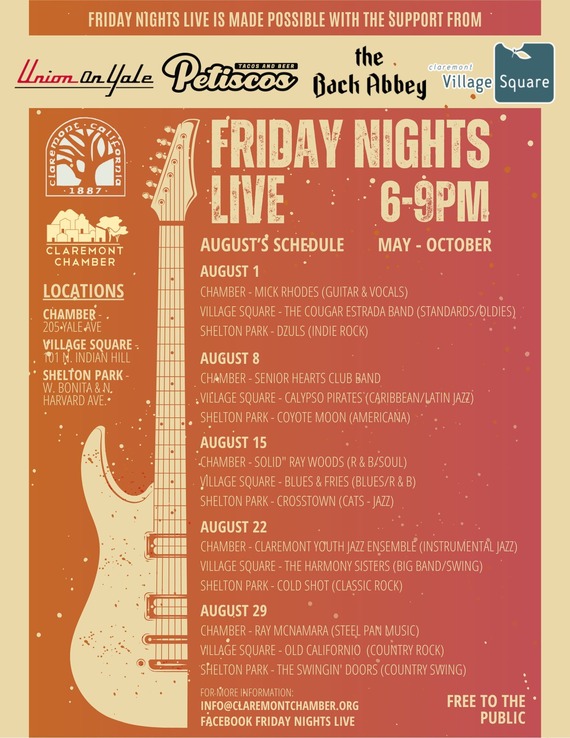 Friday Nights Live August 2025