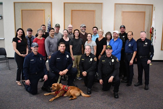 CERT graduates posing for photo