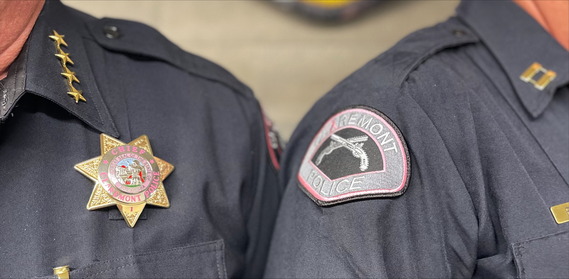 Pink Patch on Uniform