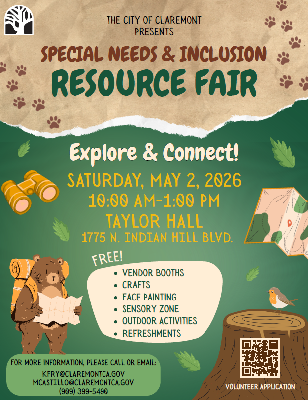 special needs resource fair flyer