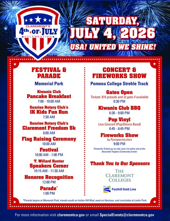 4th of July flyer