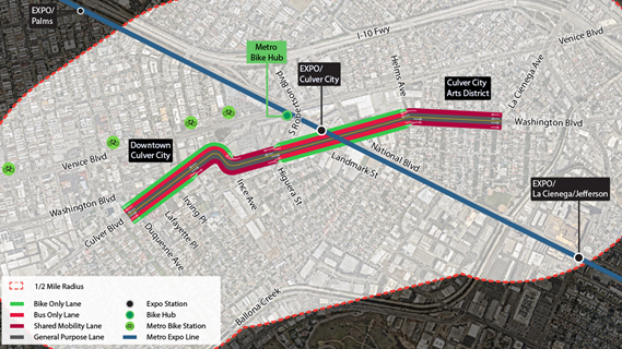 MOVE Culver City Project Area Map