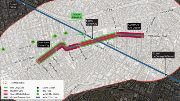 MOVE Culver City Project Area Map