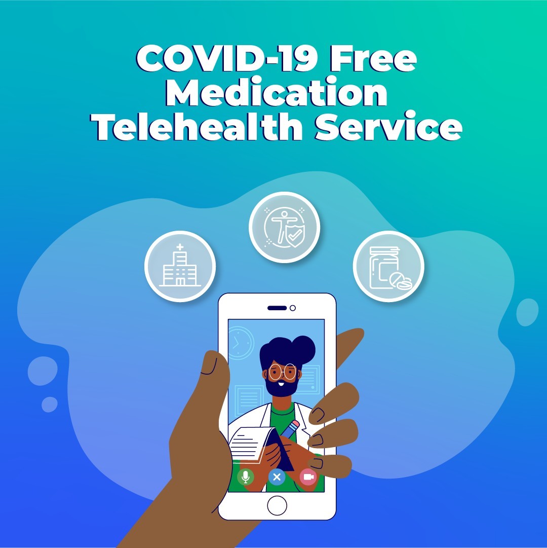 Free COVID-19 medication and telehealth service