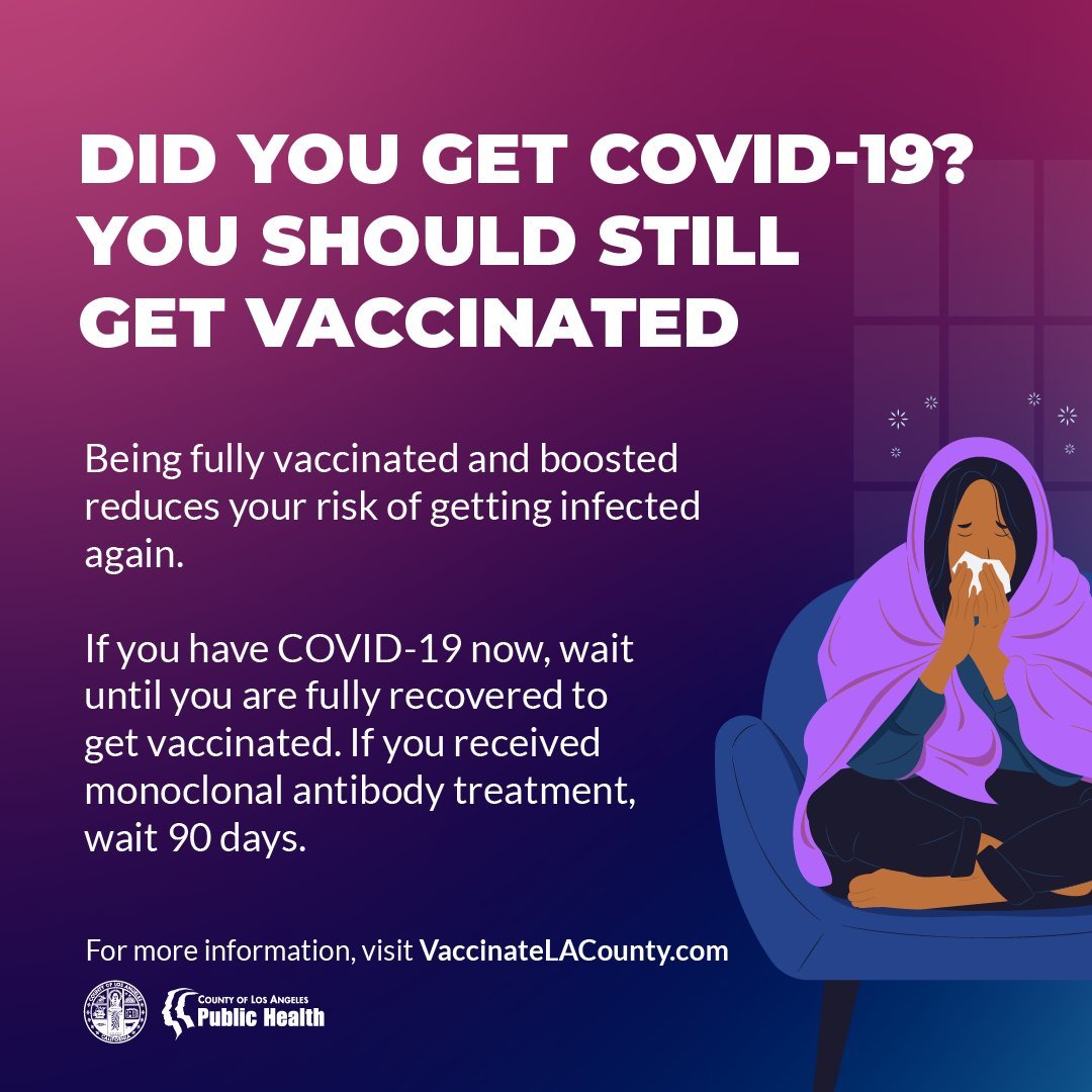 Did you get COVID-19? You should still get vaccinated. Details in text above.