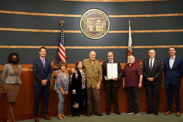 City Council presenting commendation to the family of Jozelle Jeanette Lawless Smith