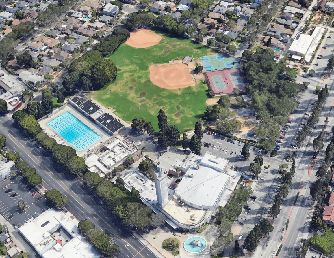 Arial Photo of Veterans Memorial Park