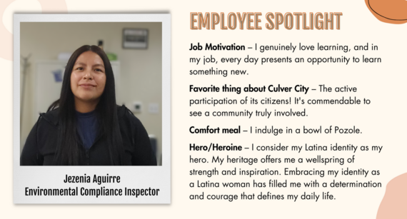  Jezenia Aguirre: Environmental Compliance Inspector