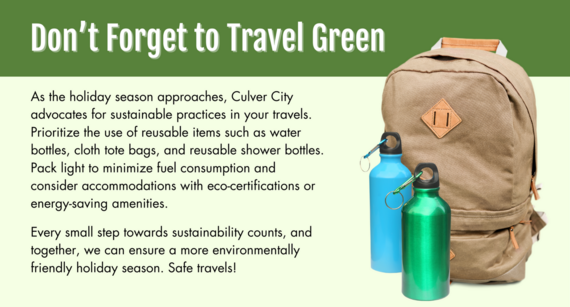 Don't Forget to Travel Green