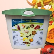food scraps container and food scraps