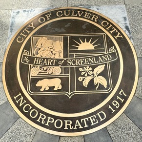 City of Culver City the Heart of Screenland Incorporated 1917 Emblem Photo