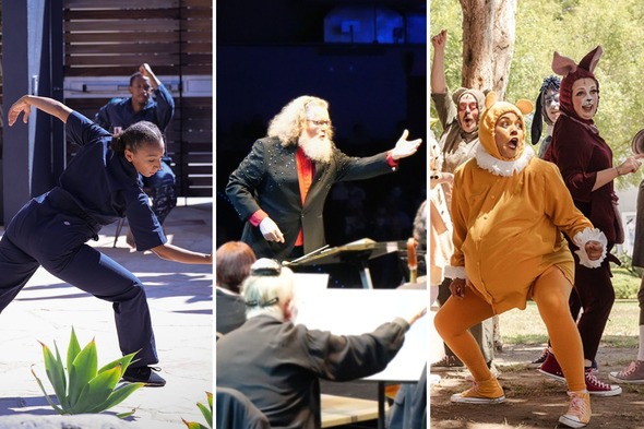 Three Photos of Performing Arts