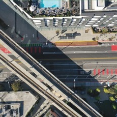Overview photo of West Washington Blvd showing MOVE Project