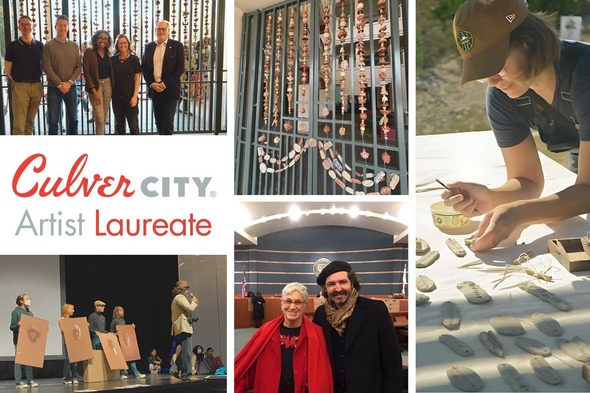 Culver City Artist Laureate Program - Photos of artist laureates and their work