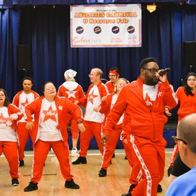 Photo of people dancing at Senior Center in Culver City
