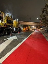 Mobility Lane Striping as of October 10